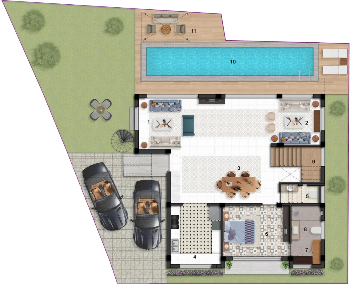 Beyond Orise ground floor plan